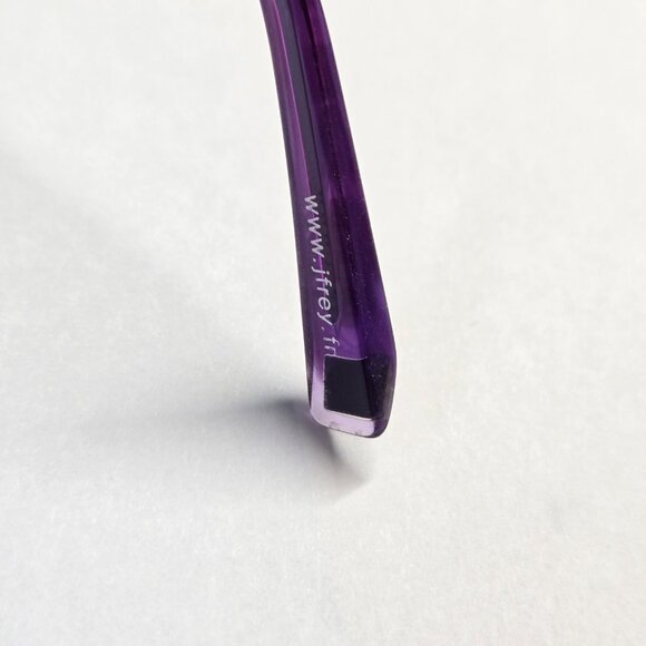 Jf Rey Eyeglasses Frames Purple Plum Metal Plastic 52-18-146 JF2706 - Picture 4 of 8